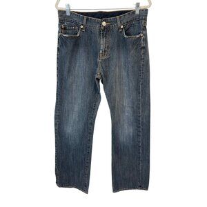 Seven7 Premium Men’s Jeans Size 34 Medium Wash Denim Straight Leg